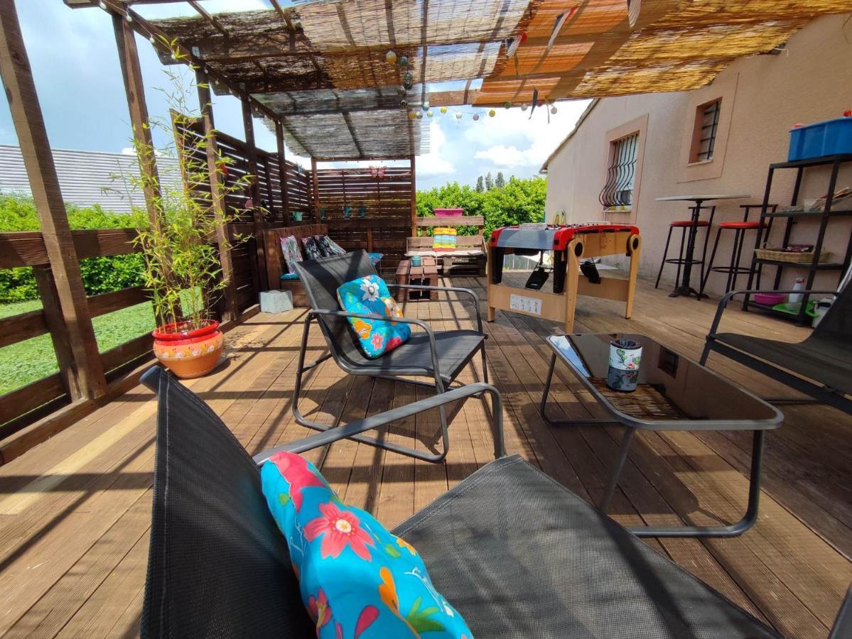 Le Cosy Occitan Villa Chaleureuse Independante Baignoire Terrasse Jardin Carcassonne Exteriör bild