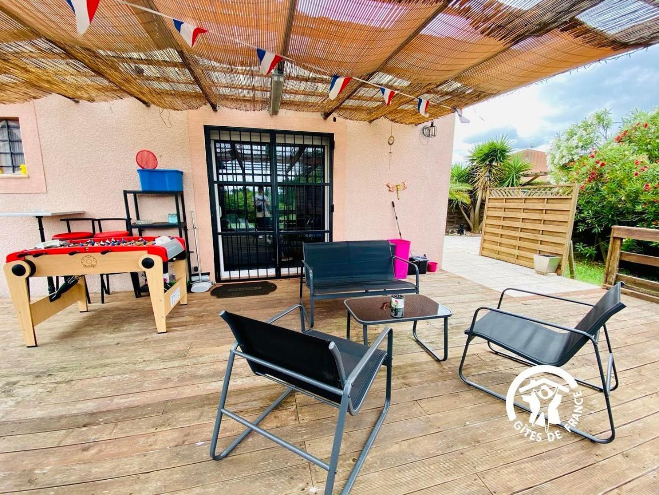 Le Cosy Occitan Villa Chaleureuse Independante Baignoire Terrasse Jardin Carcassonne Exteriör bild